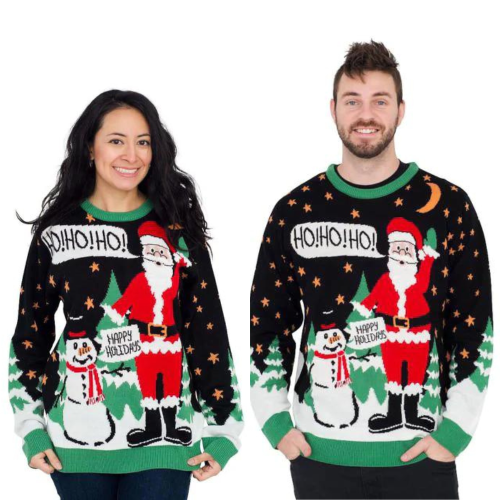 Couples tacky shop christmas sweater