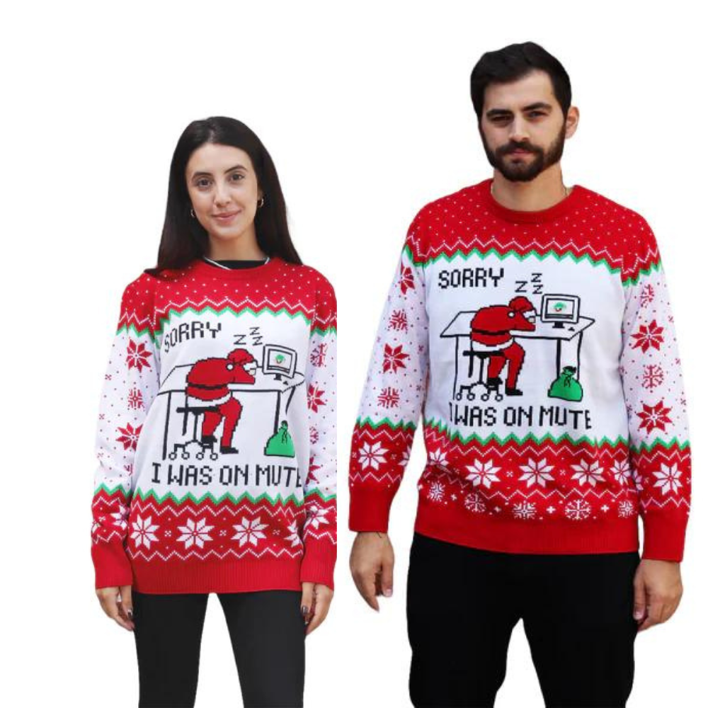 His and hers matching ugly christmas sweaters 2025