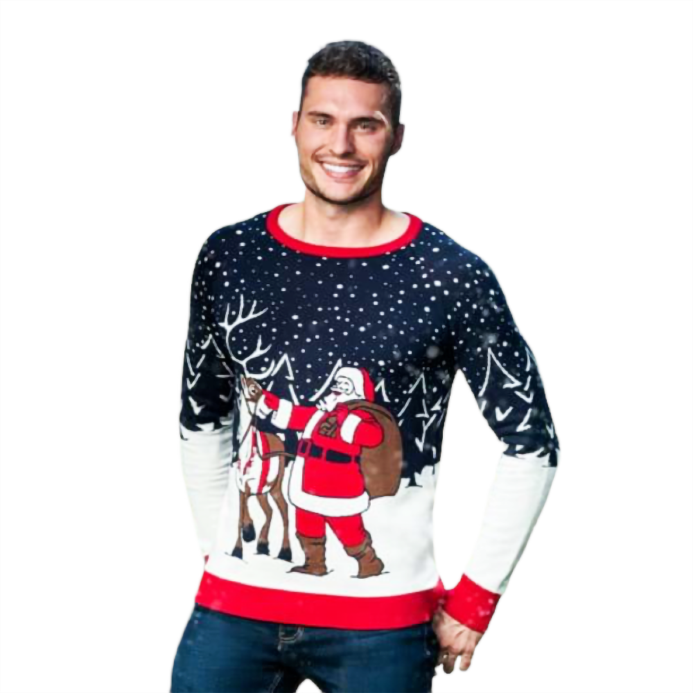 Ugly christmas 2025 reindeer sweater