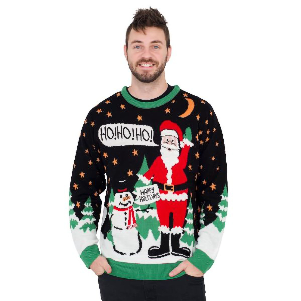 Ugly sweater sales ho ho ho