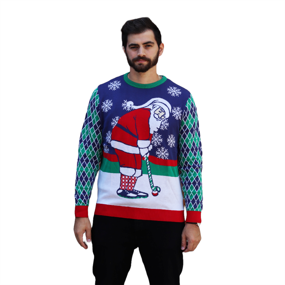 Playful Santa Sweater