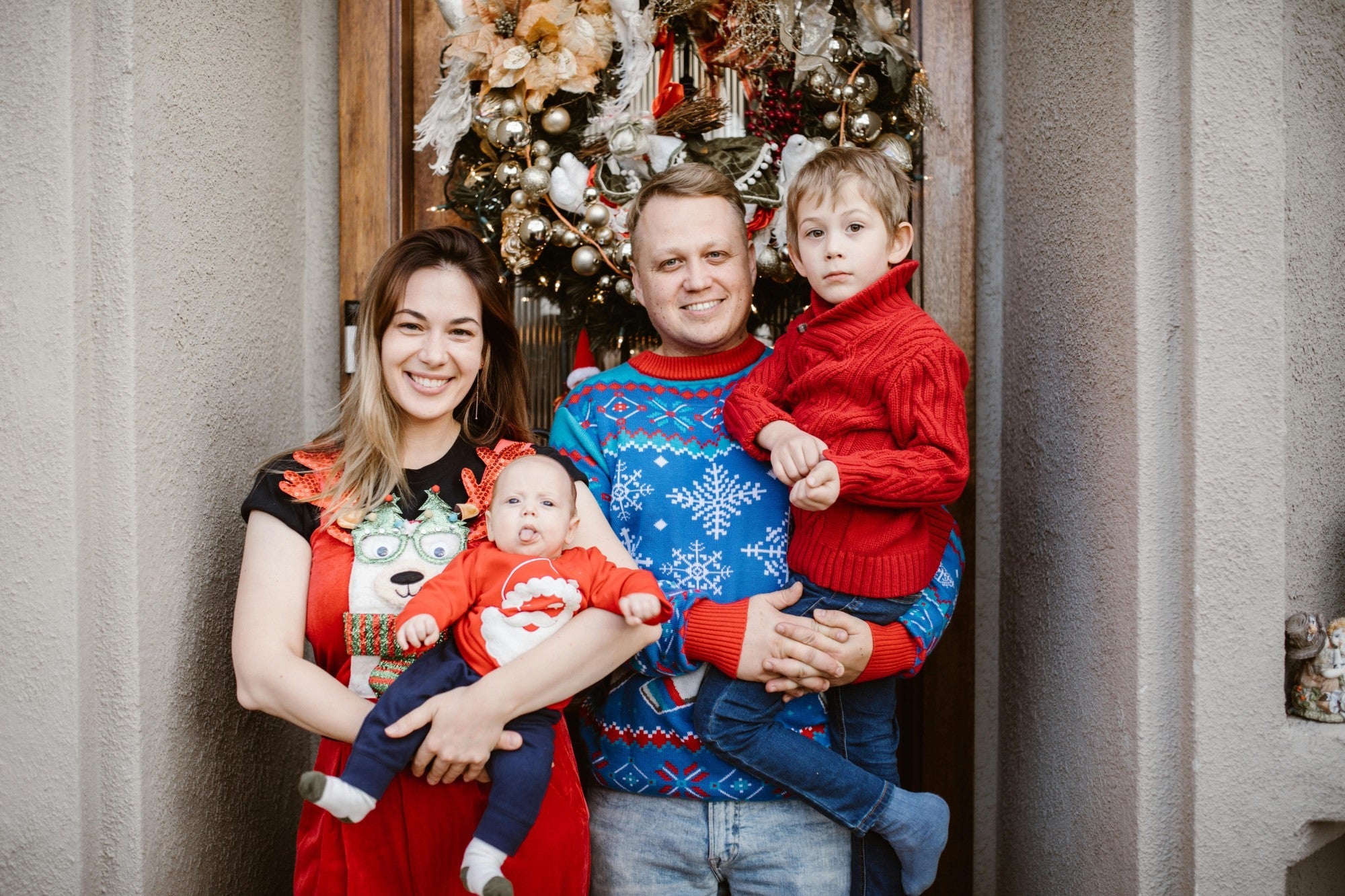 Last-Minute Christmas Sweater Ideas for the Whole Family