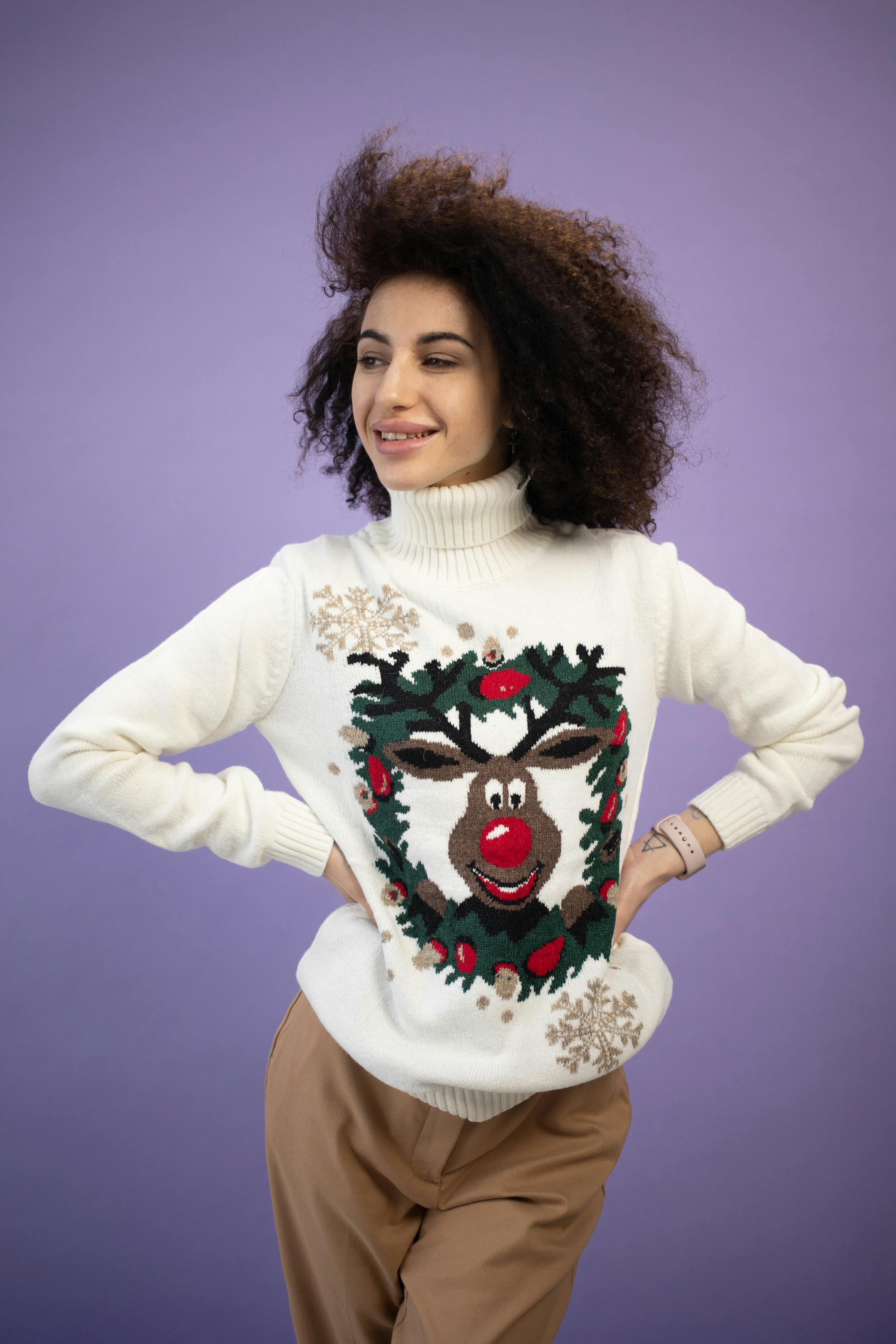 How to Style an Ugly Christmas Sweater Without Overdoing It