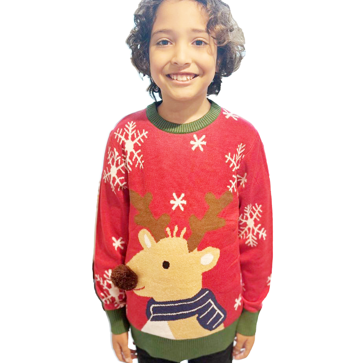 boys reindeer sweater