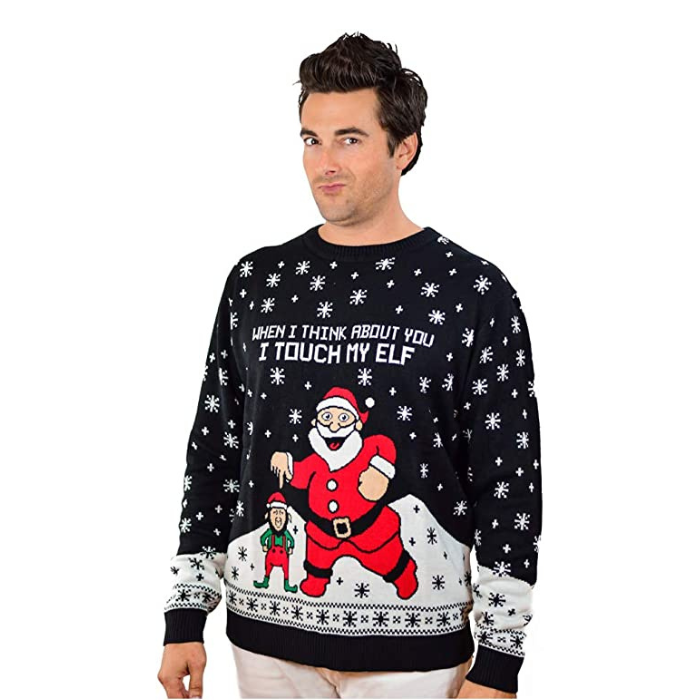 Touch My Elf  Sweater
