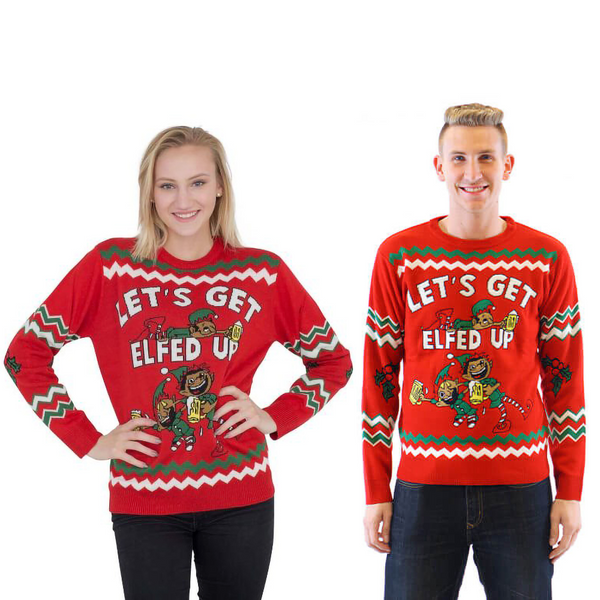 Couples Ugly Christmas Sweaters - Ugly Christmas Sweaters CA