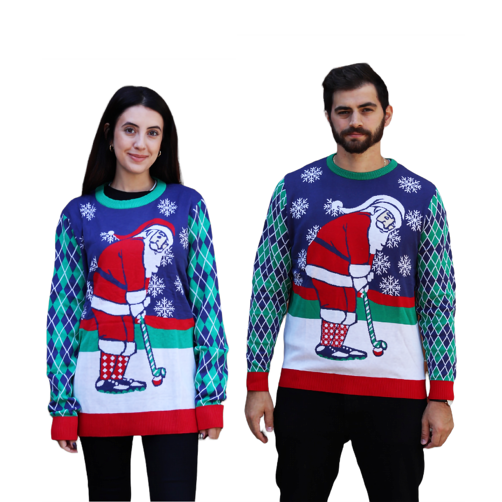 Couple - Playful Santa  Sweater